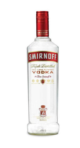 Smirnoff Red Label Vodka 1L.